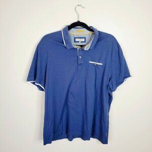 Ted Baker Blokecore Bloke Men's Blue Preppy Polo Shirt 2XL